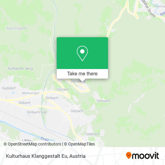Kulturhaus Klanggestalt Eu map