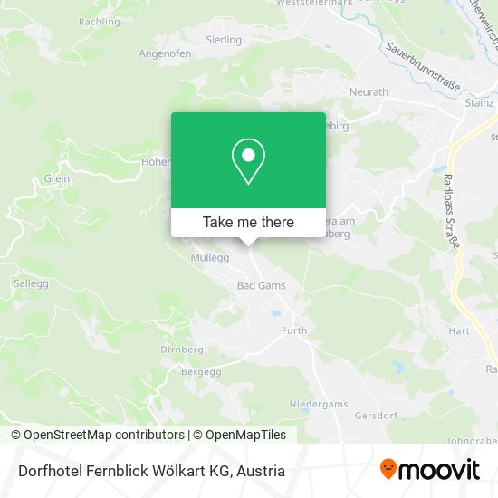 Dorfhotel Fernblick Wölkart KG map