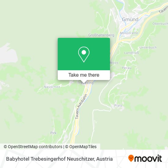 Babyhotel Trebesingerhof Neuschitzer map