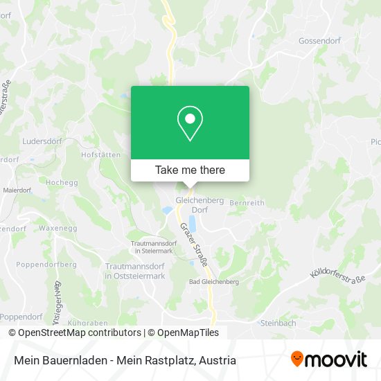 Mein Bauernladen - Mein Rastplatz map