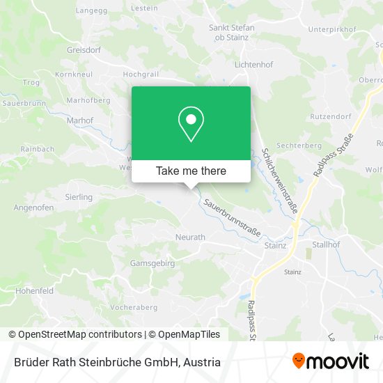 Brüder Rath Steinbrüche GmbH map