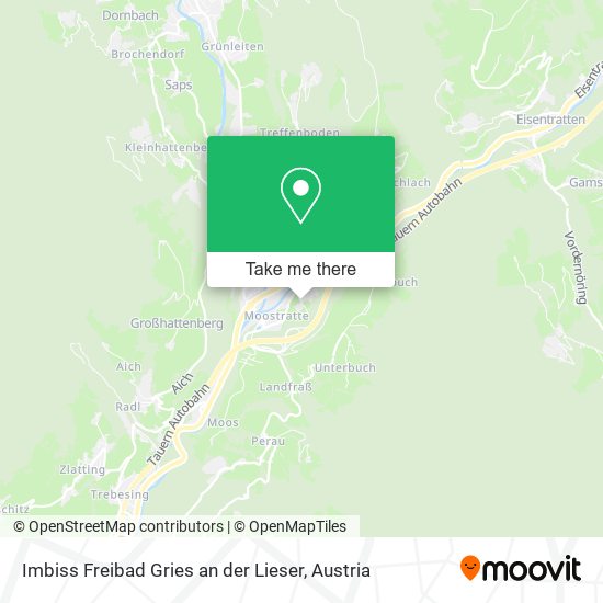Imbiss Freibad Gries an der Lieser map