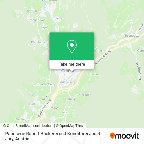 Patisserie Robert Bäckerei und Konditorei Josef Jury map