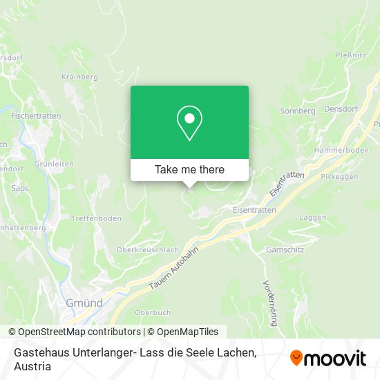 Gastehaus Unterlanger- Lass die Seele Lachen map