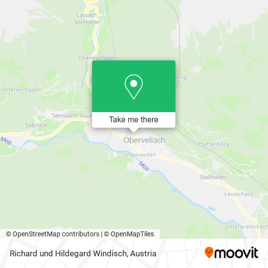 Richard und Hildegard Windisch map