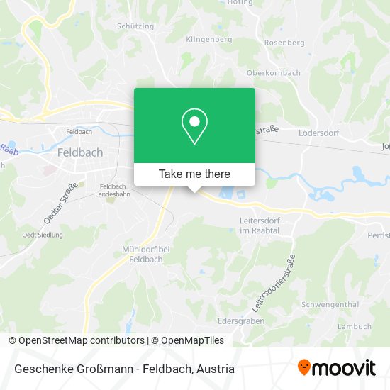 Geschenke Großmann - Feldbach map