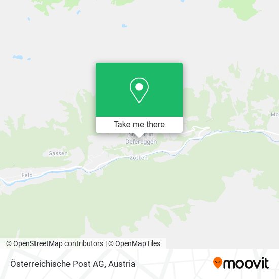 Österreichische Post AG map