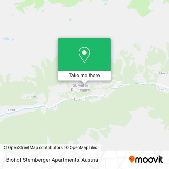 Biohof Stemberger Apartments map