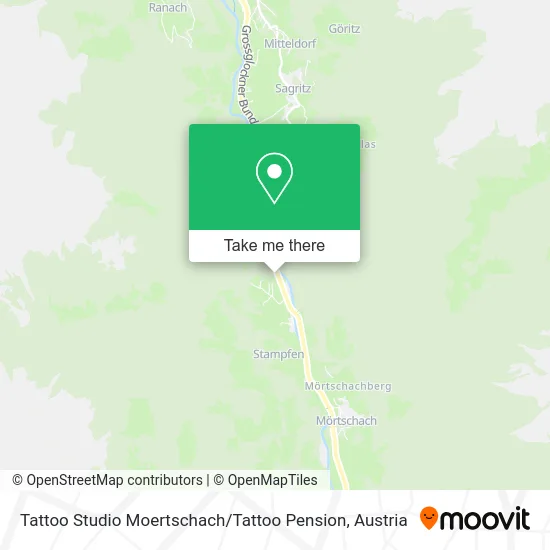 Tattoo Studio Moertschach / Tattoo Pension map