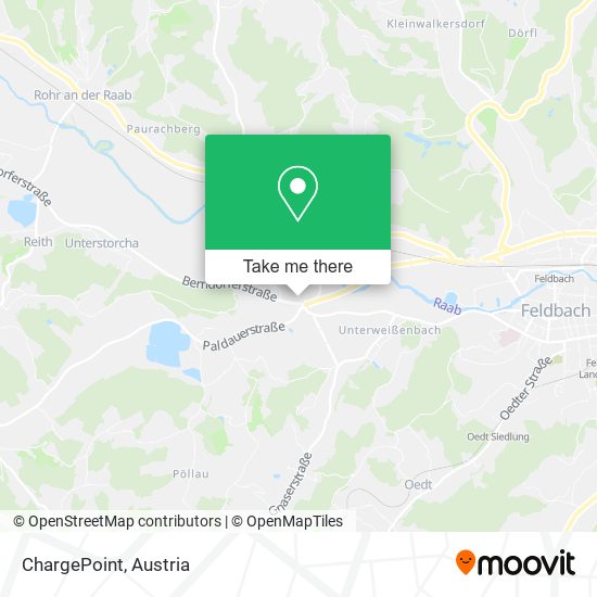 ChargePoint map