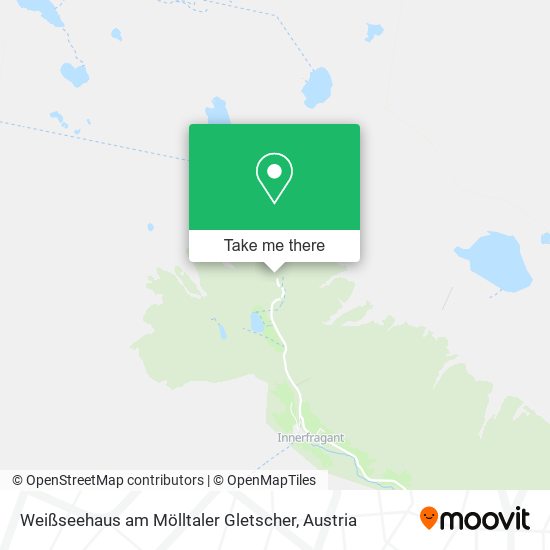 Weißseehaus am Mölltaler Gletscher map