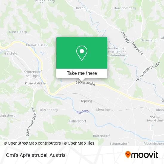 Omi's Apfelstrudel map