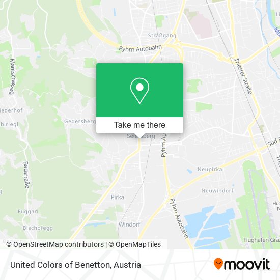 United Colors of Benetton map