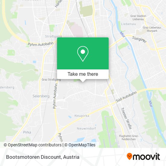 Bootsmotoren Discount map