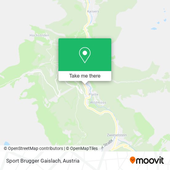 Sport Brugger Gaislach map