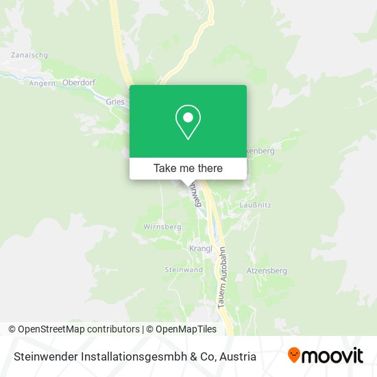 Steinwender Installationsgesmbh & Co map