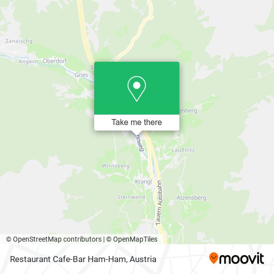 Restaurant Cafe-Bar Ham-Ham map