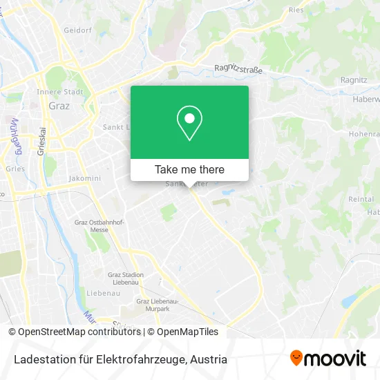 Ladestation für Elektrofahrzeuge map