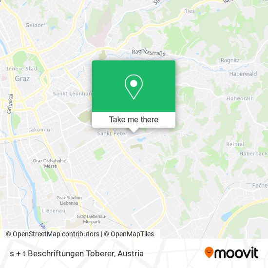 s + t Beschriftungen Toberer map