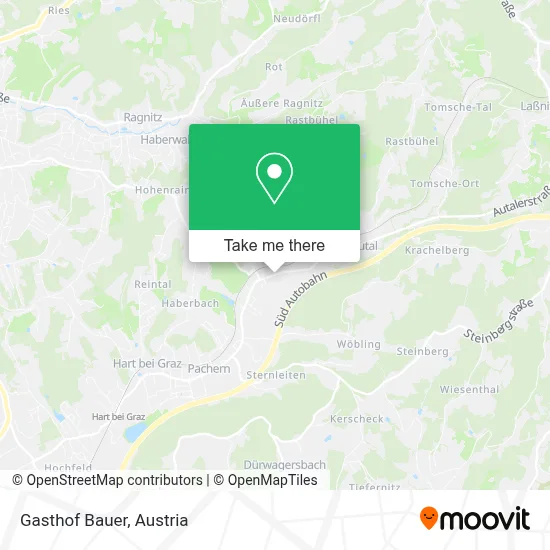 Gasthof Bauer map