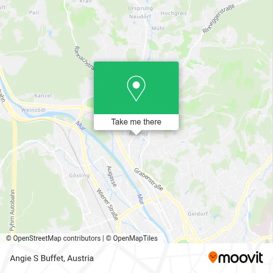 Angie S Buffet map