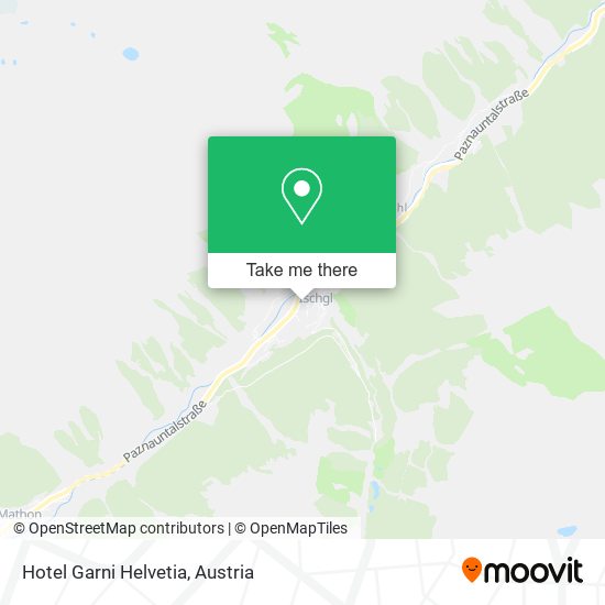 Hotel Garni Helvetia map