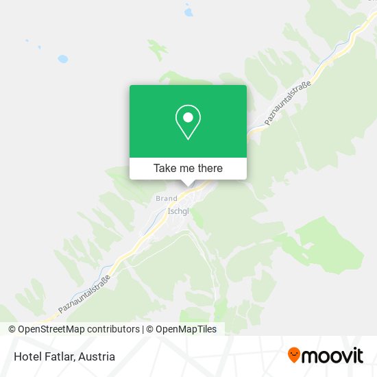 Hotel Fatlar map