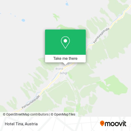 Hotel Tina map