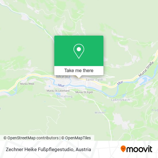 Zechner Heike Fußpflegestudio map