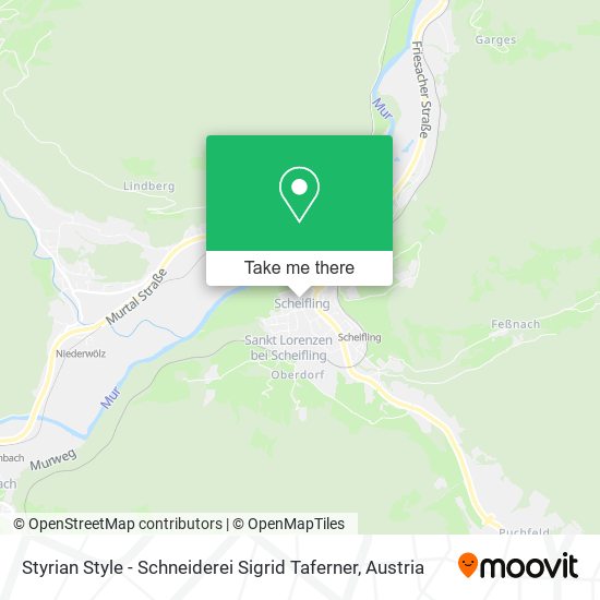 Styrian Style - Schneiderei Sigrid Taferner map