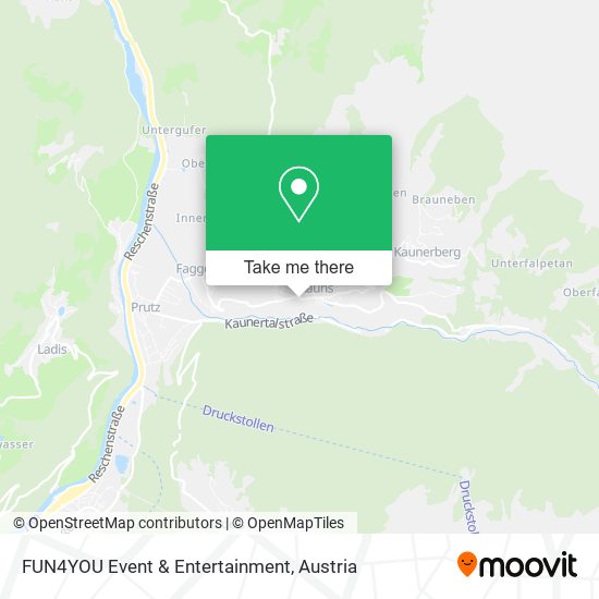 FUN4YOU Event & Entertainment map