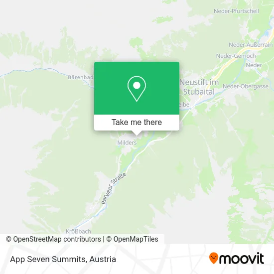 App Seven Summits map