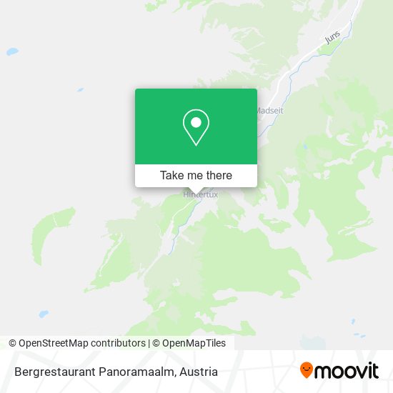 Bergrestaurant Panoramaalm map
