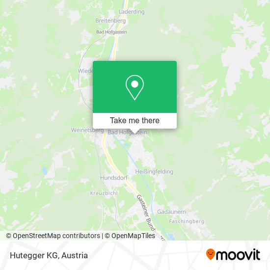 Hutegger KG map