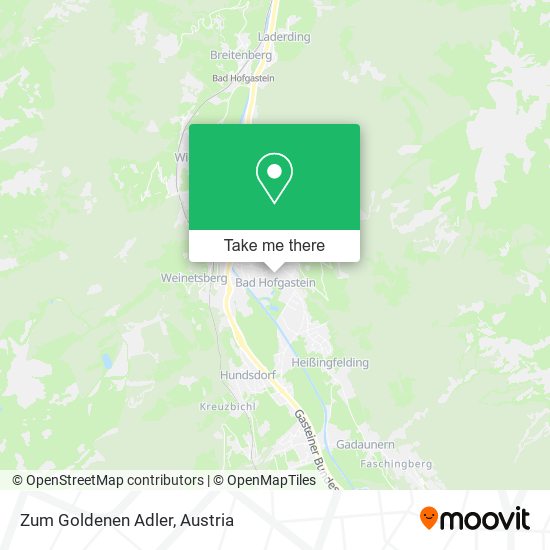 Zum Goldenen Adler map