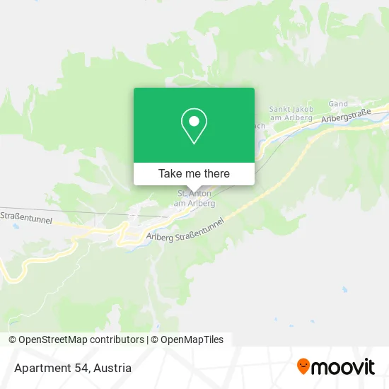 Apartment 54 map