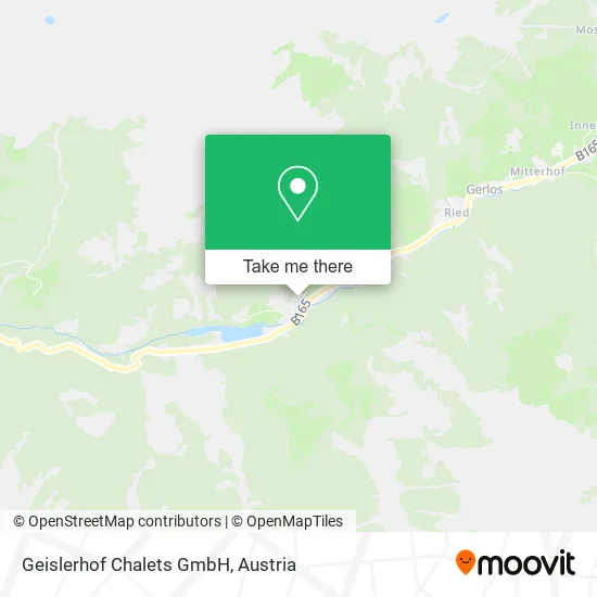 Geislerhof Chalets GmbH map