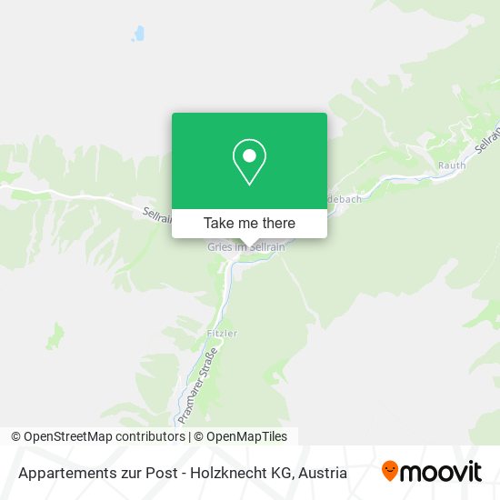 Appartements zur Post - Holzknecht KG map