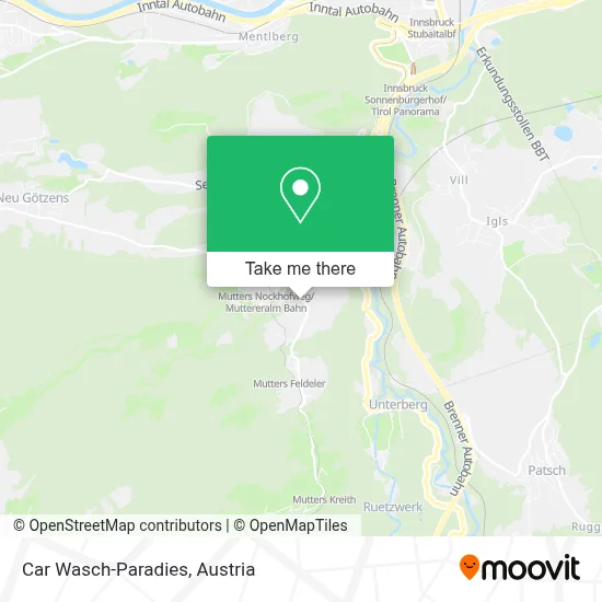Car Wasch-Paradies map