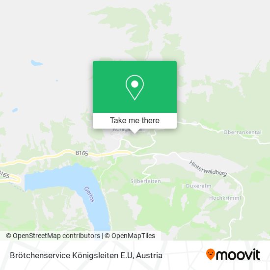Brötchenservice Königsleiten E.U map