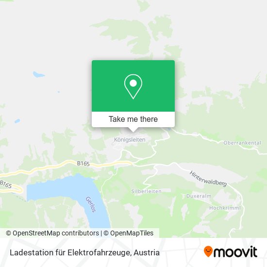 Ladestation für Elektrofahrzeuge map