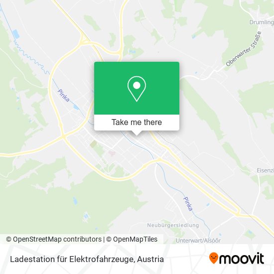 Ladestation für Elektrofahrzeuge map