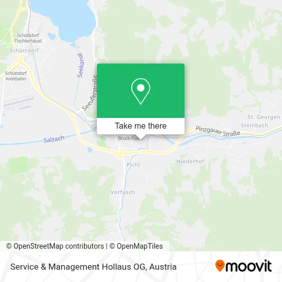Service & Management Hollaus OG map