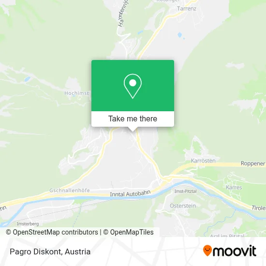 Pagro Diskont map
