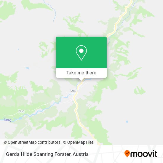 Gerda Hilde Spanring Forster map