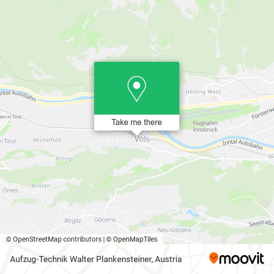 Aufzug-Technik Walter Plankensteiner map