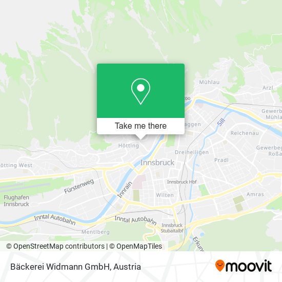 Bäckerei Widmann GmbH map