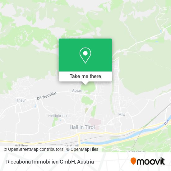 Riccabona Immobilien GmbH map