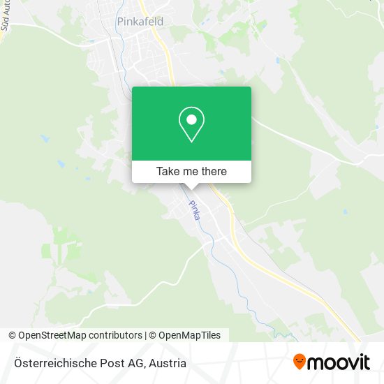 Österreichische Post AG map