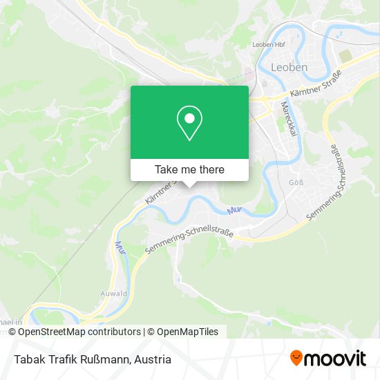 Tabak Trafik Rußmann map